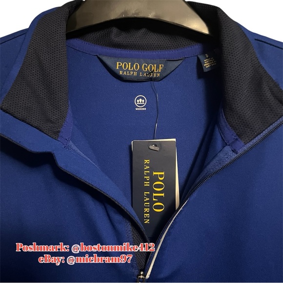 Polo Ralph Lauren Polo Golf 1/4 Zip Lightweight Pullover SM performance wicking - Picture 7 of 16